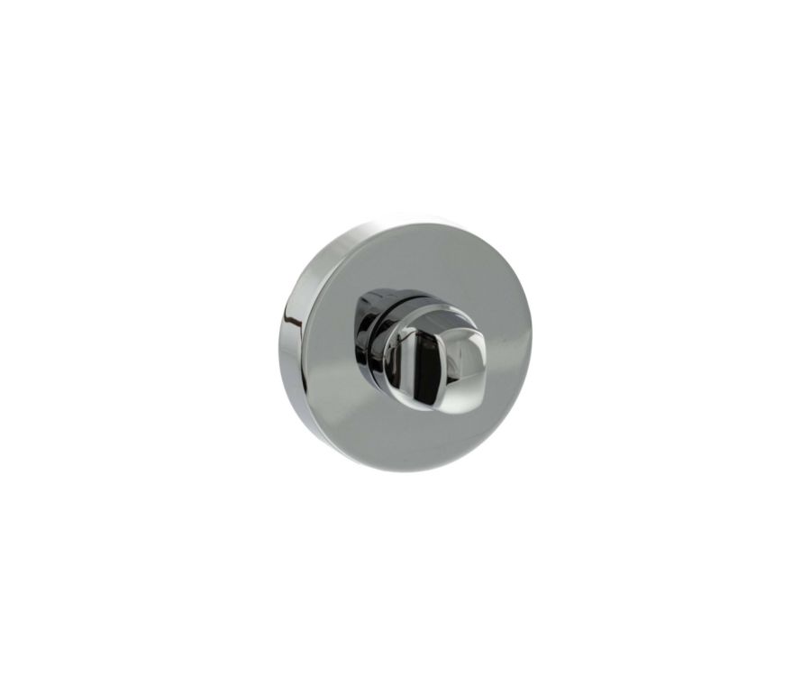 Senza Pari Polished Chrome Round WC Turn & Release | SPROWCPC