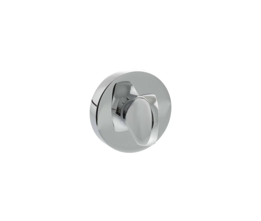 Senza Pari Polished Chrome Round WC Turn & Release | SPRWCPC