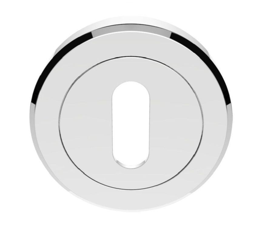 Carlisle Brass Polished Chrome 51mm Standard Profile Key Escutcheon | SZM003CP