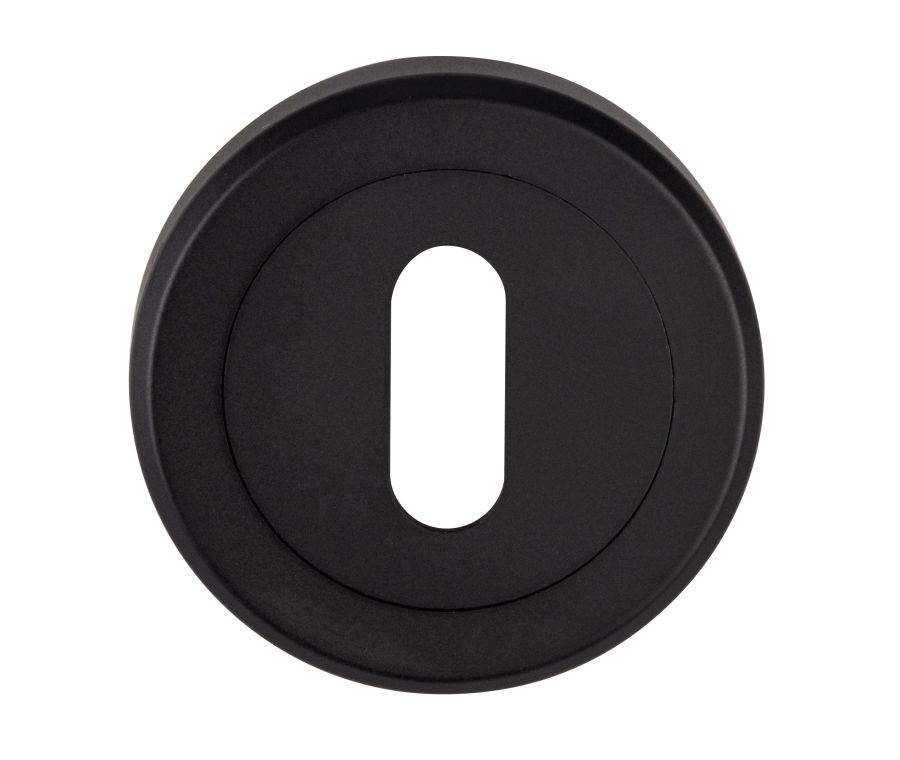 Matt Black 51mm Standard Profile Key Escutcheon | SZM003MB