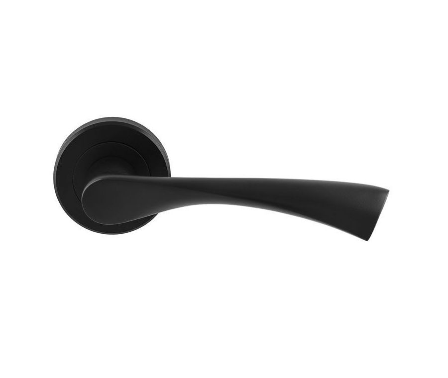 Carlisle Brass Matt Black Venti Lever Handle | SZR020MB