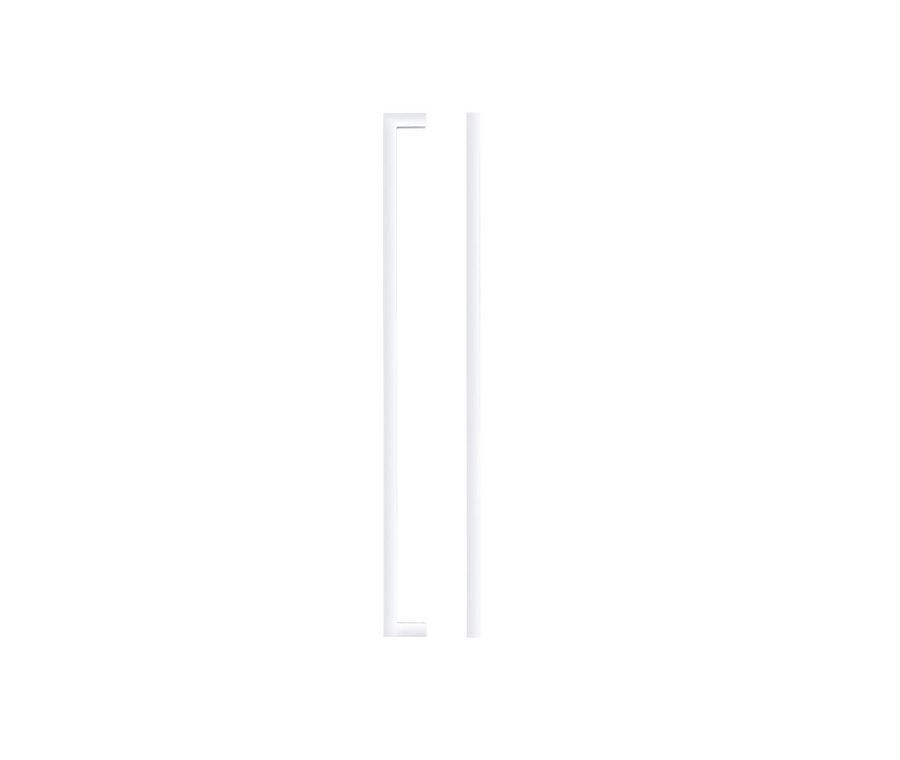 Polished Chrome Square Block Cabinet Handle c/c 320mm | TDFPS-320-CP