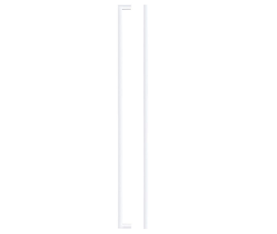 Polished Chrome Square Block Cabinet Handle c/c 448mm | TDFPS-448-CP