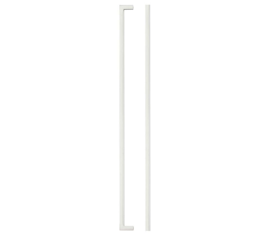 Brushed Nickel Square Block Cabinet Handle c/c 448mm | TDFPS-448-BN