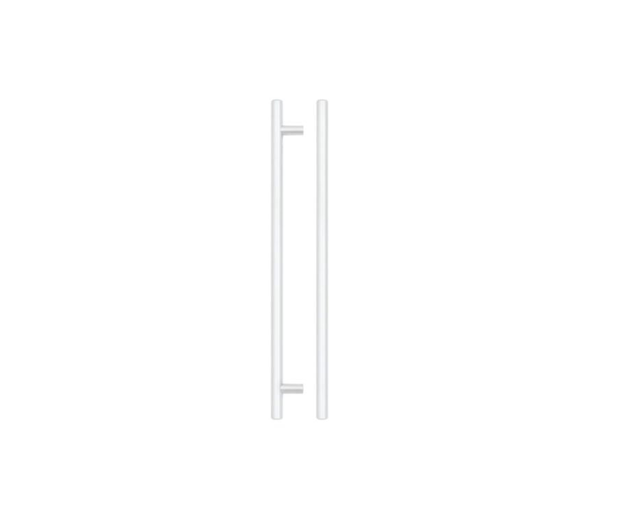 Matt White T Bar Cabinet Handle c/c 288mm | TDFPT-288-348MW