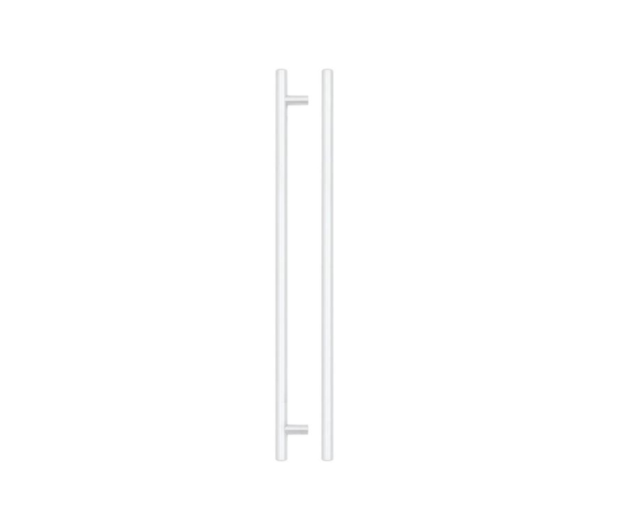 Matt White T Bar Cabinet Handle c/c 320mm | TDFPT-320-380MW