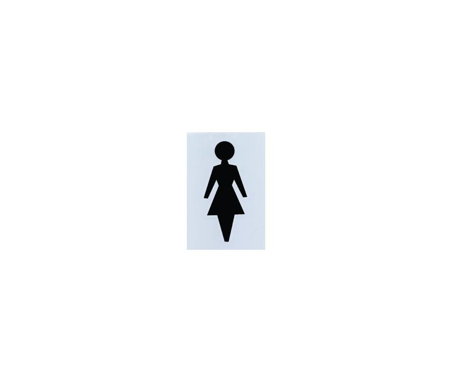 150x100mm SAA Female Self Adhesive Sign