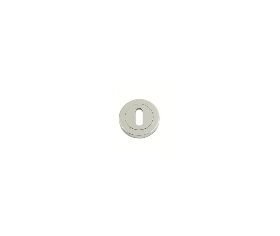 Polished Chrome 50mm dia. Standard Profile Escutcheon | ZPZ002CP