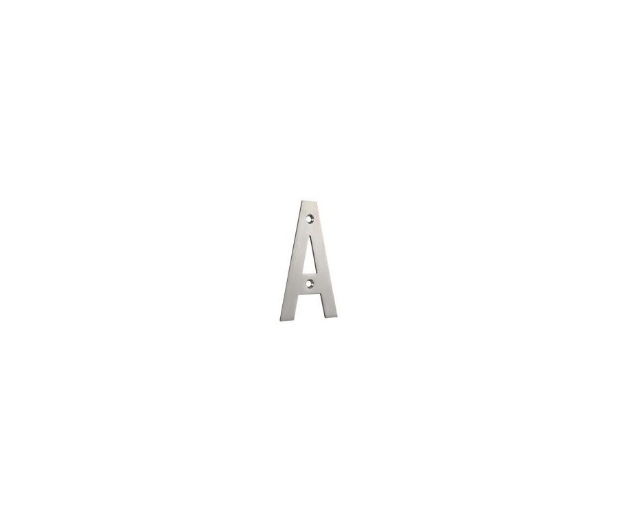 102mm Satin Stainless Steel Letter - ABCDEFG | ZSN SS