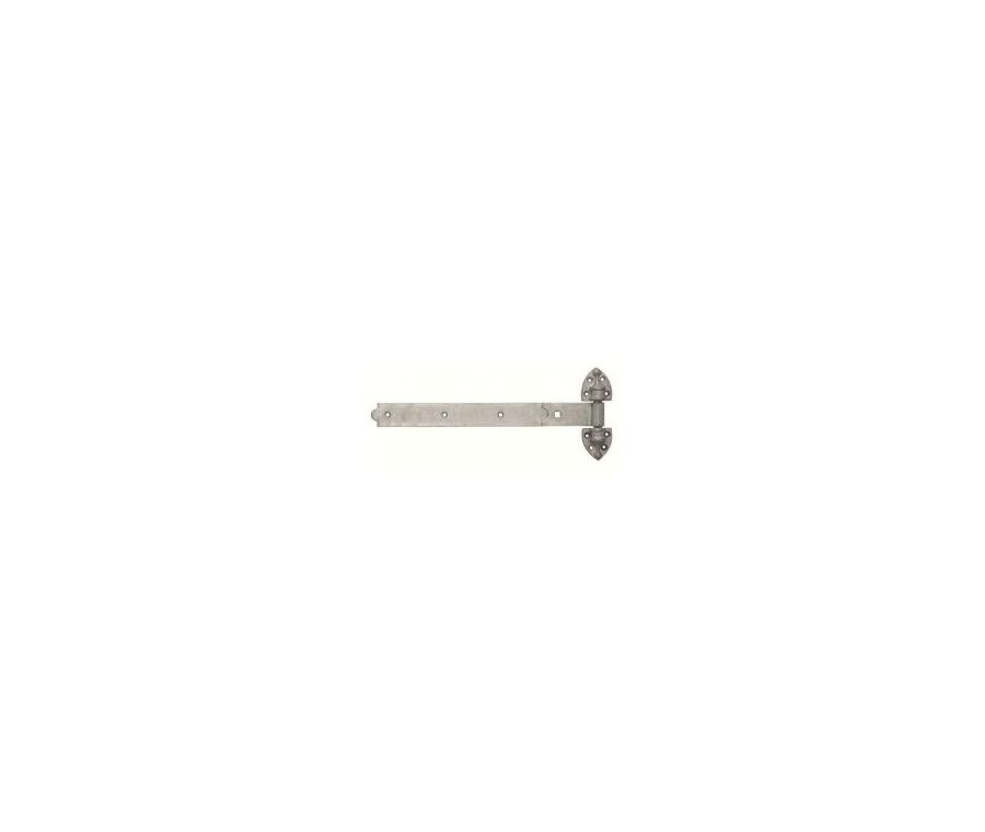 Pair 300mm Galvanised Steel Heavy Reversible Hinge with Cups