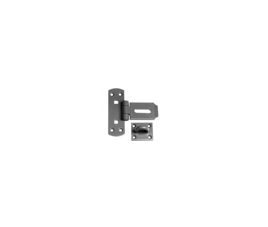 Only 150mm Galvanised Steel Vertical Heavy Pattern Hasp and Staple