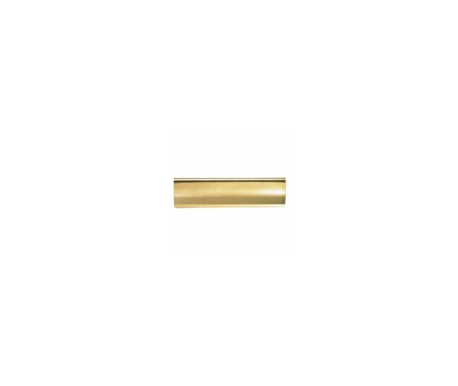355x127mm Polished Brass Internal Letter Flap Tidy