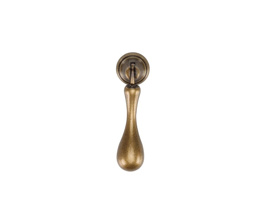 Distressed Brass Classic Drop Pull | TK1396-053-DBS