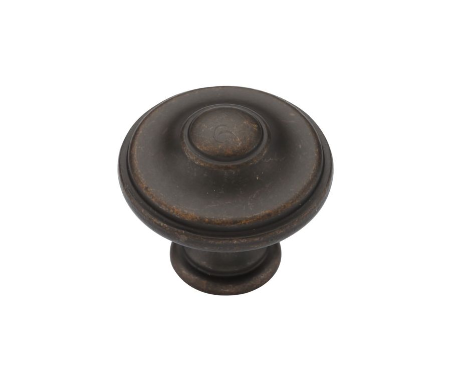 Matt Bronze Domed Round Knob - 35mm  | TK4408-035-LBN