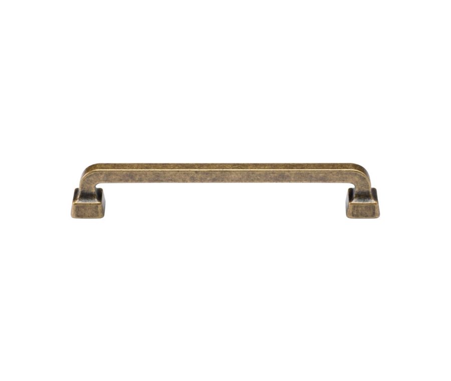 Distressed Brass Stilo Cabinet Pull Handle - 160mm c/c | TK5217-160-DBS