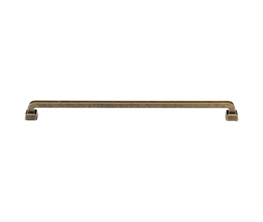Distressed Brass Stilo Cabinet Pull Handle - 320mm c/c | TK5217-320-DBS