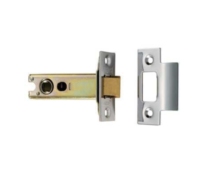 76mm Bright Stainless Steel Easi T Heavy Sprung Tubular Latch | TLS5030BSS
