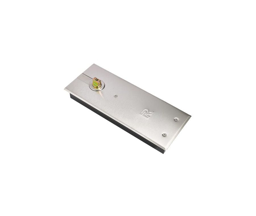 TS7003 Satin Stainless Single Action Non Hold Open Right Handed Floor Spring
