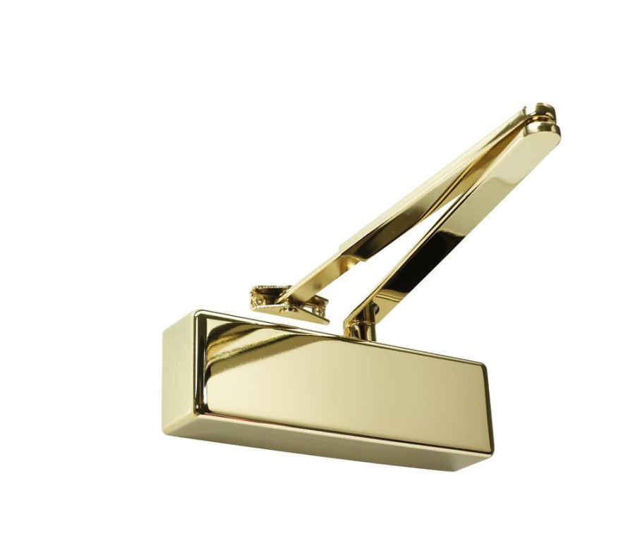 Rutland Electro Brass Contract Overhead Door Closer | TS.3204 PVD