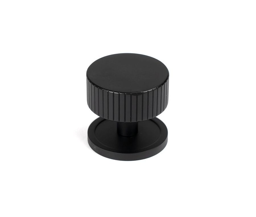 Anvil Matt Black Judd 38mm Cabinet Knob (Plain) | 50430