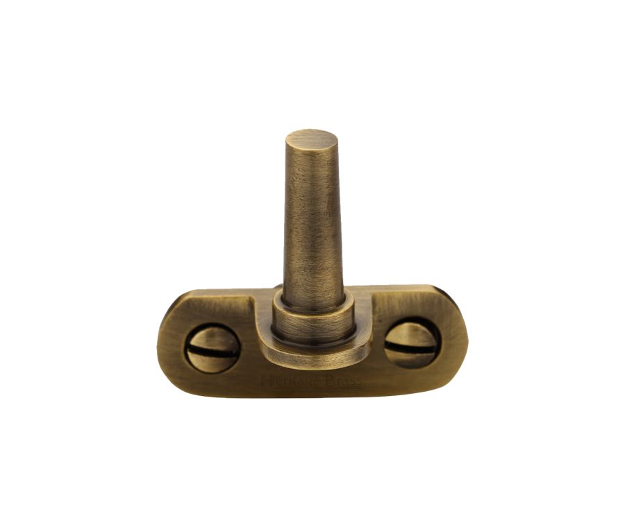 Heritage Brass Antique Brass Cranked Casement Stay Pin
