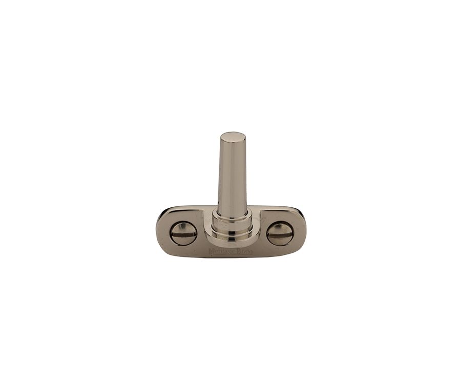 Heritage Brass Polished Nickel Finish Cranked Casement Stay Pin