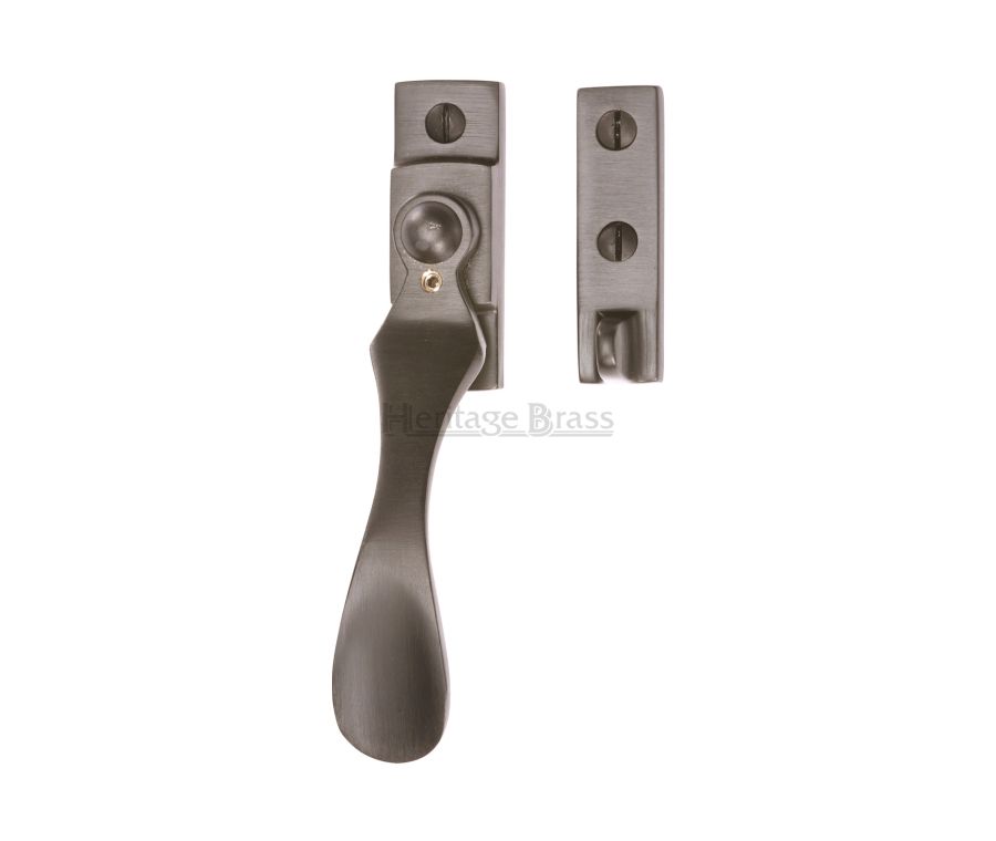 Heritage Brass Matt Bronze Casement Window Fastener - Wedge Pattern V1005W-MB