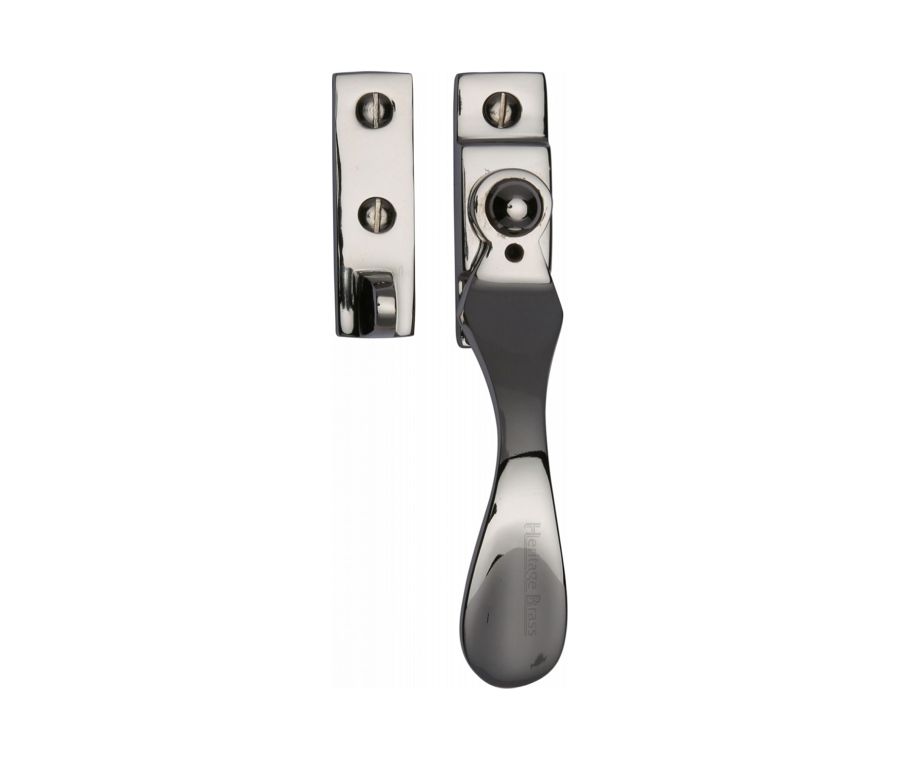 Heritage Brass Polished Nickel Finish Casement Window Fastener - Wedge Pattern V1005W-PNF