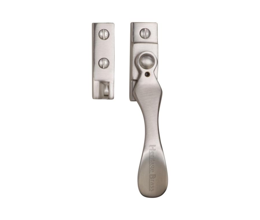 Heritage Brass Satin Nickel Casement Window Fastener - Wedge Pattern V1005W-SN