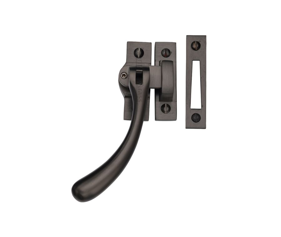 Heritage Brass Matt Bronze Lockable Casement Window Fastener - Ball Design