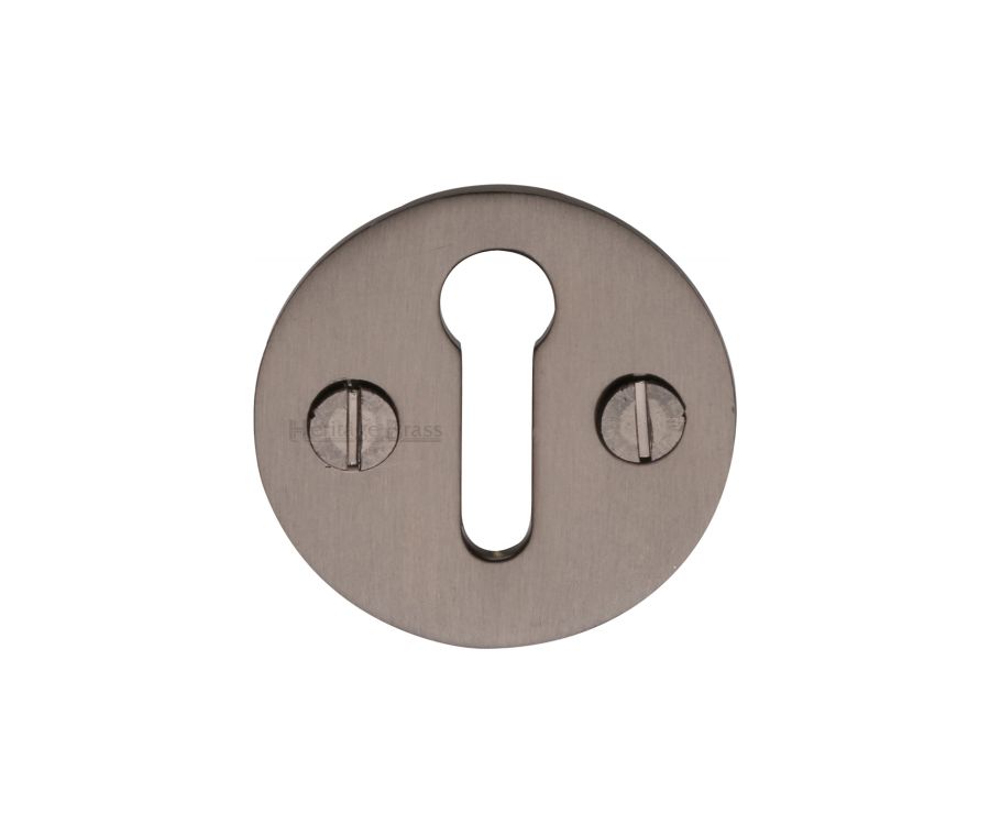 Matt Bronze Standard Key Escutcheon Round - V1010