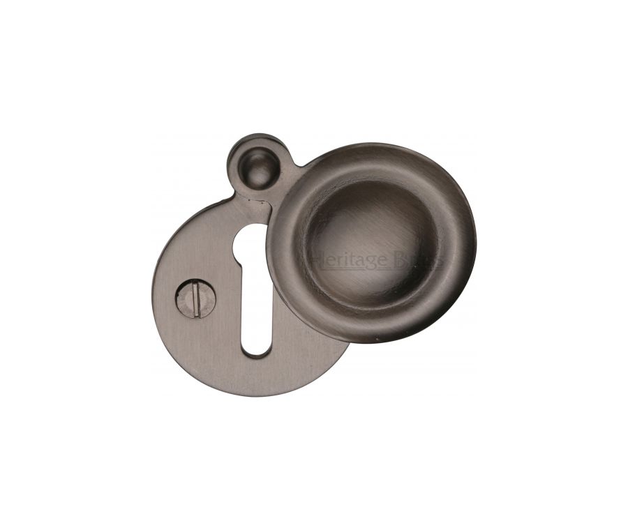 Matt Bronze Standard Covered Key Escutcheon Round - V1020 
