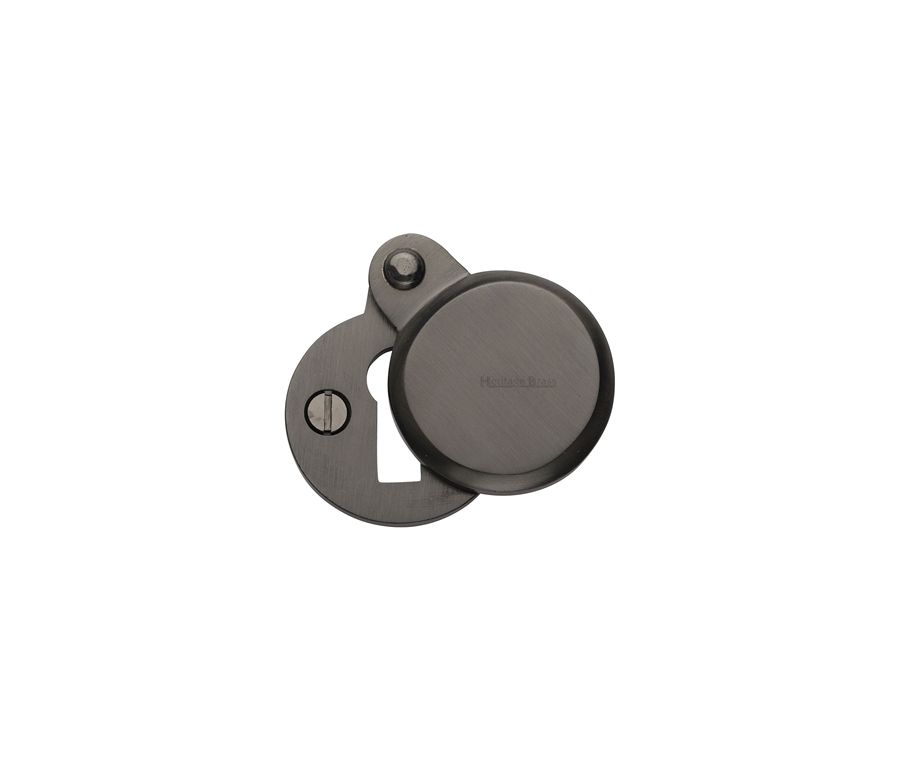 Matt Bronze Heritage Brass Covered Keyhole Round 