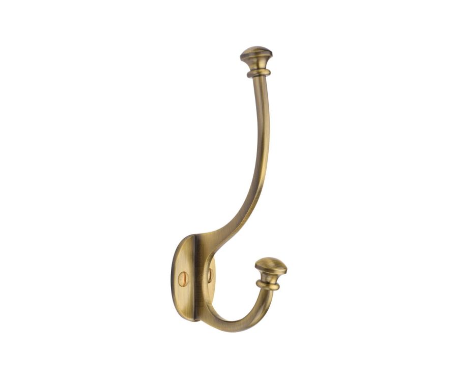Heritage Brass Antique Brass Ball Hat And Coat Hook | V1052-AT