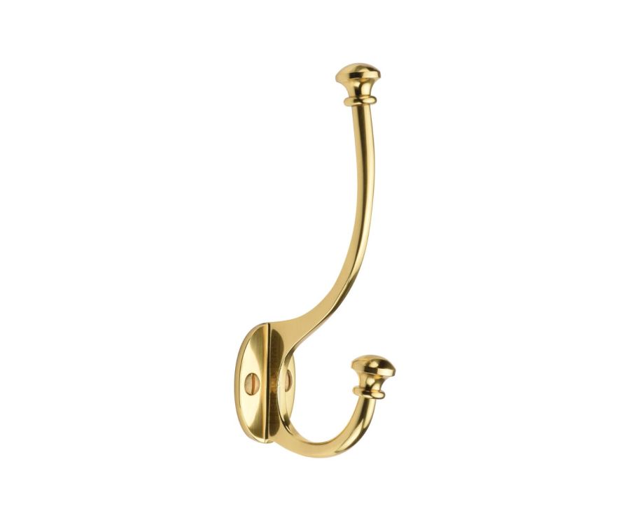 Heritage Brass Polished Brass Ball Hat And Coat Hook | V1052-PB