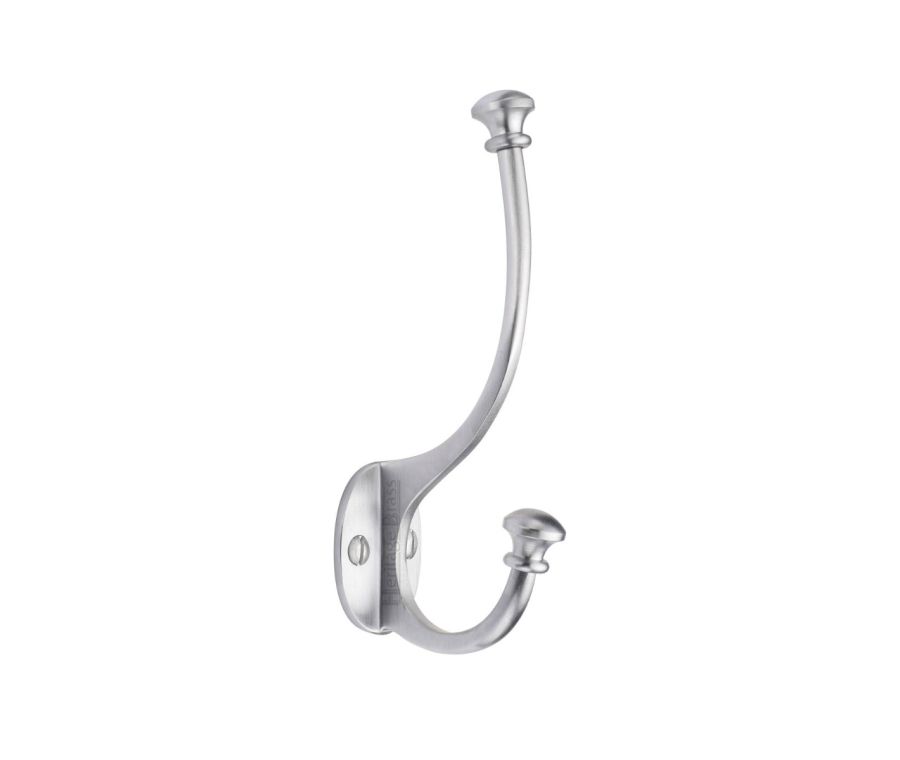 Heritage Brass Satin Chrome Ball Hat And Coat Hook | V1052-SC