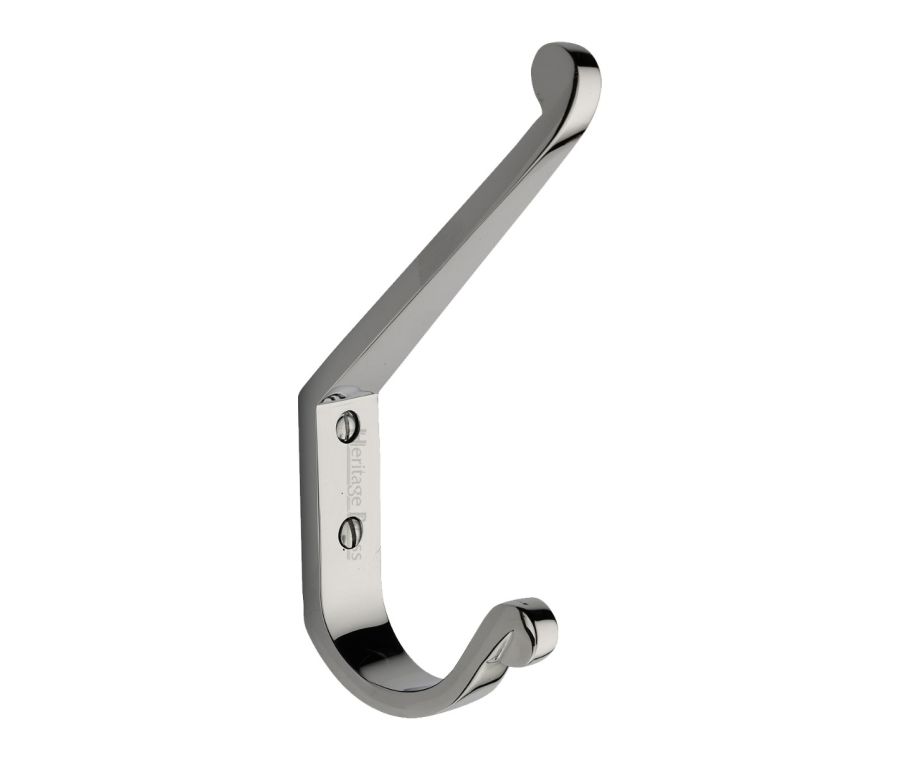 Heritage Brass Polished Chrome Angular Hat & Coat Hook | V1066-PC