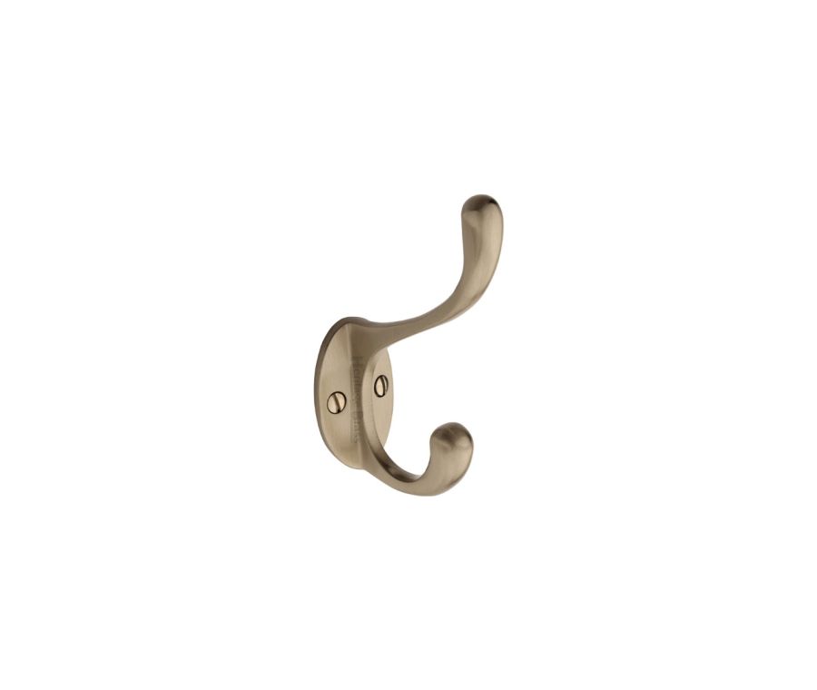 Heritage Brass Satin Nickel Classic Hat & Coat Hook | V1068 100-SN