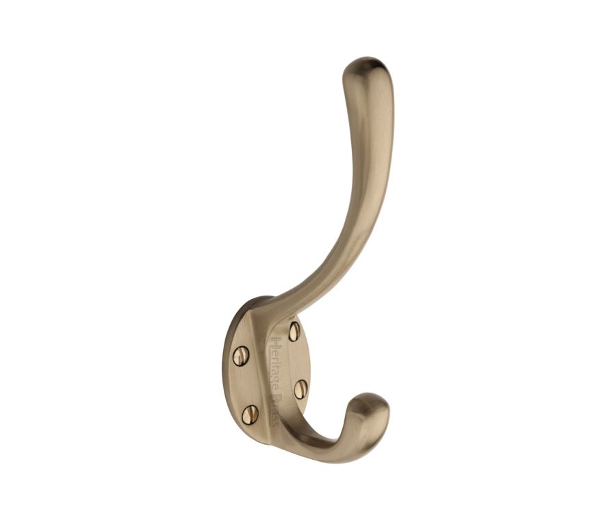 Heritage Brass Satin Nickel Classic Hat & Coat Hook | V1068 142-SN