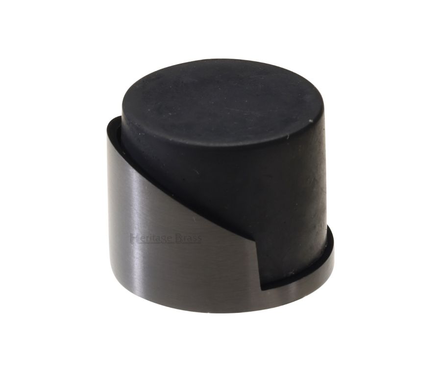 Heritage Brass Matt Bronze Round Floor Mounted Door Stop | V1087-MB