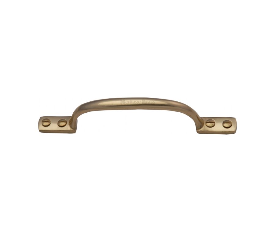 Heritage Brass Polished Brass Russell Cabinet Pull Handle 152mm