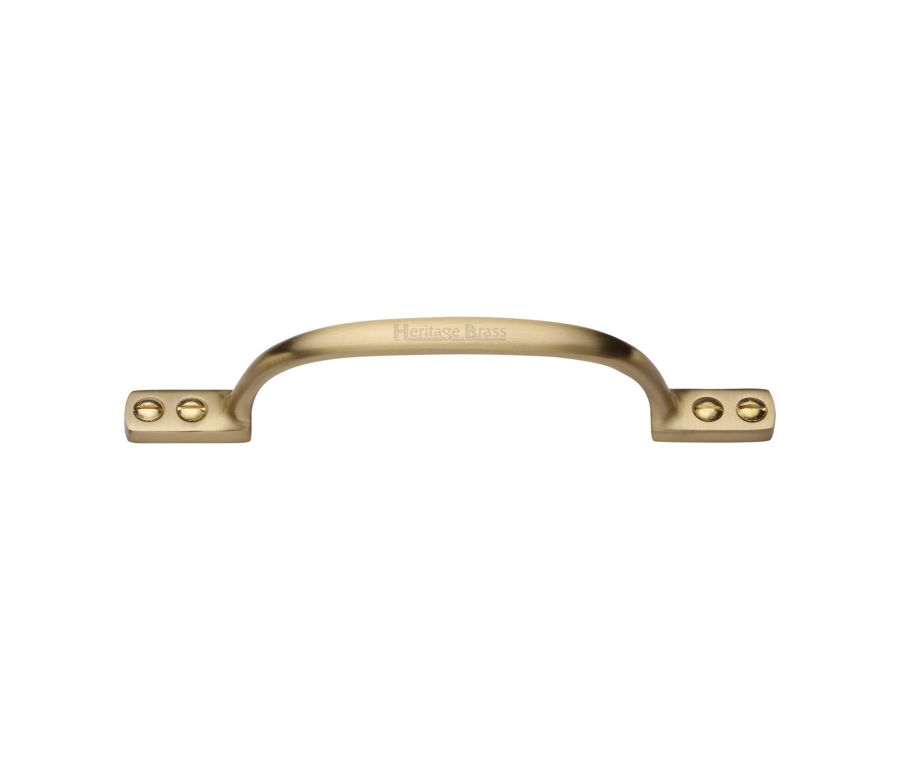Heritage Brass Satin Brass Russell Cabinet Pull Handle 152mm