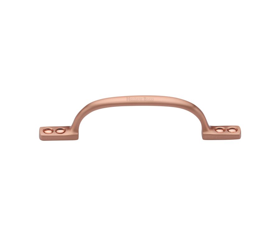 Heritage Brass Satin Rose Gold Russell Cabinet Pull Handle 152mm