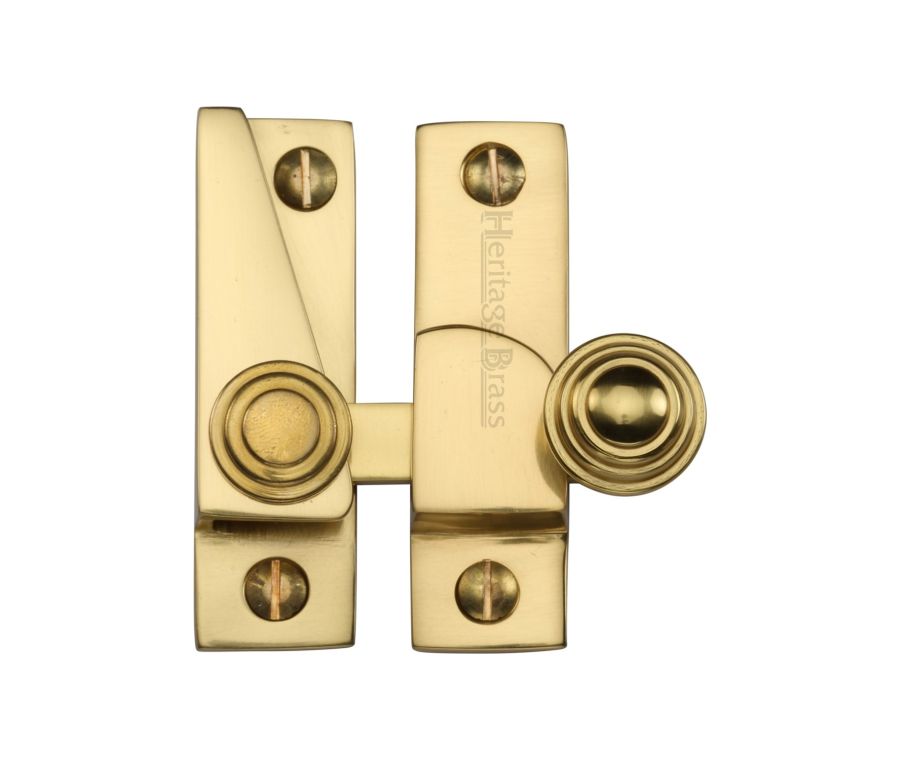 Heritage Brass Unlacquered Brass Sash Fastener - V1104