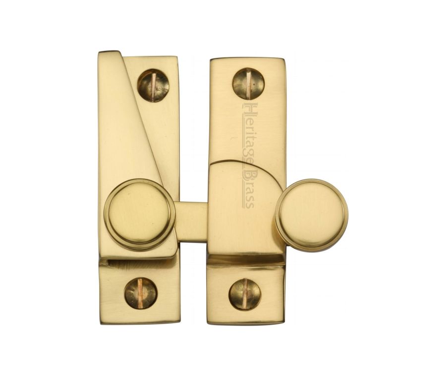 Heritage Brass Unlacquered Brass Sash Fastener - V1106