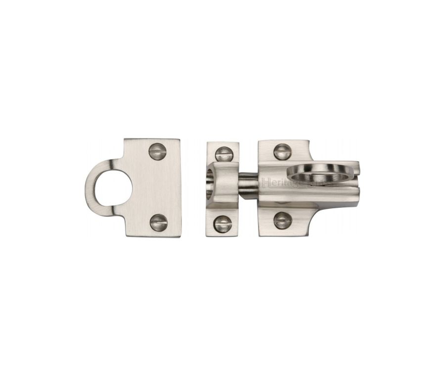 Heritage Brass Satin Nickel V1117 Fanlight Catch
