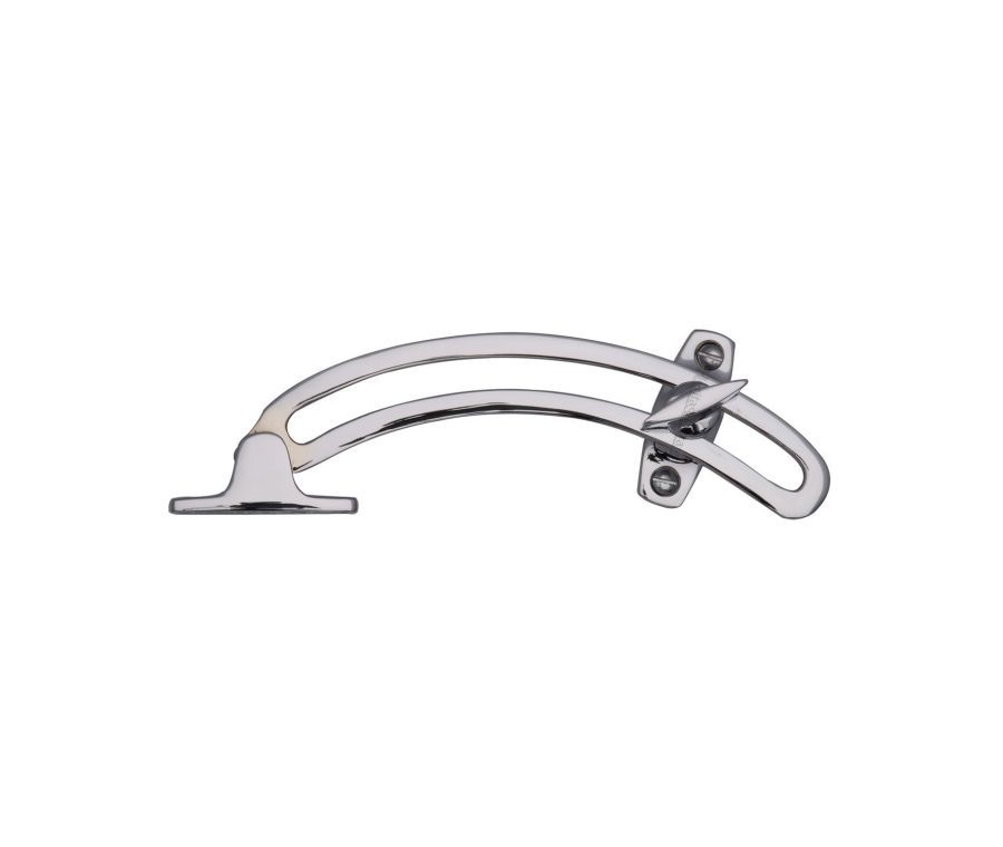 Heritage Brass Polished Chrome Quadrant Stay - 147mm