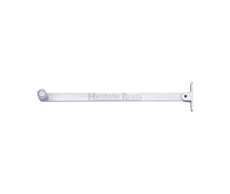 Heritage Brass Satin Chrome Roller Arm - 254mm