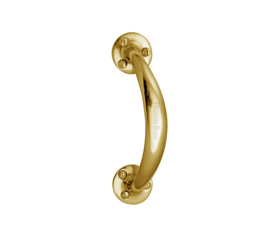Heritage Brass Polished Brass Door Pull Handle 152mm