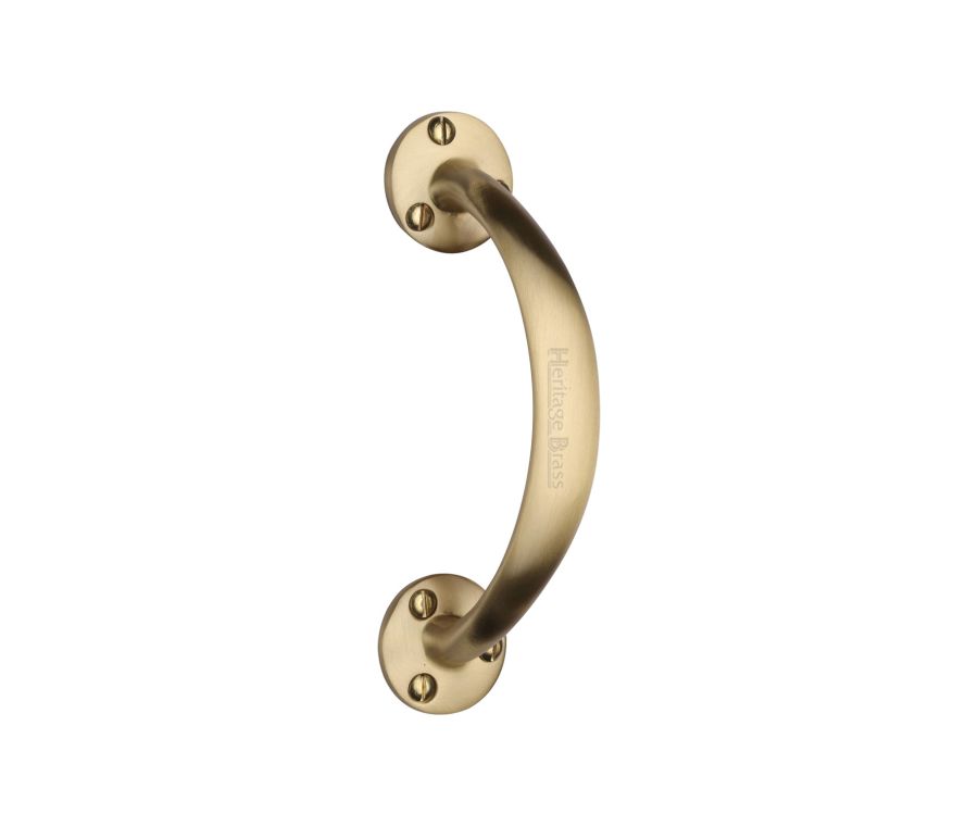 Heritage Brass Satin Brass Door Pull Handle 152mm